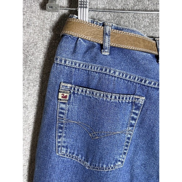 Vintage Gloria Vanderbilt Signature Label Loose Fit Mom Jeans Women Sz 18W Short - Picture 8 of 12